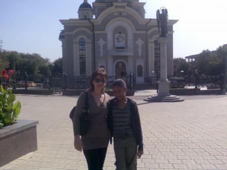 Ma maman et Moi en Ukraine!