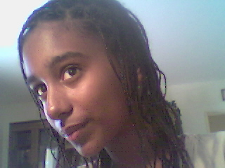 Moi avec des tresses!!!