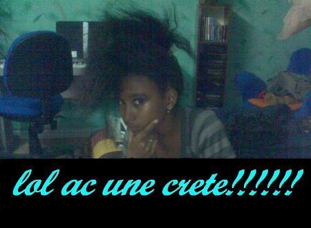 Moi avec une crete sans gel!!!